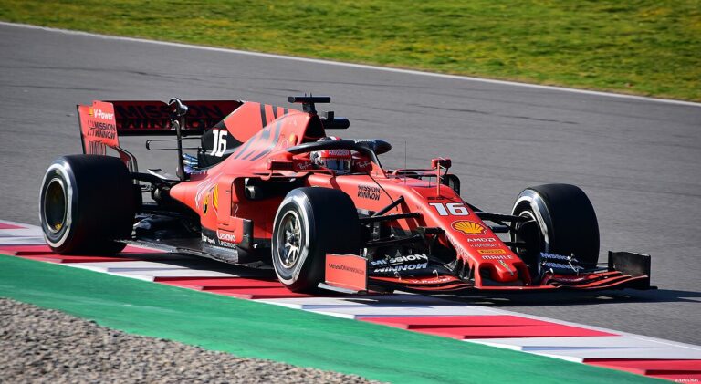 2019 Formula One Test Days Charles Leclercs Ferrari SF90